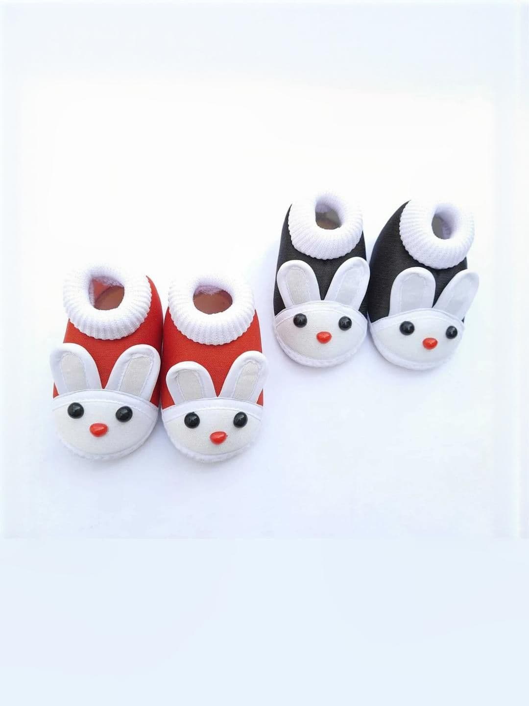 LMN CHILD CARE Kids Set Of 2 Cotton Booties - view 1
