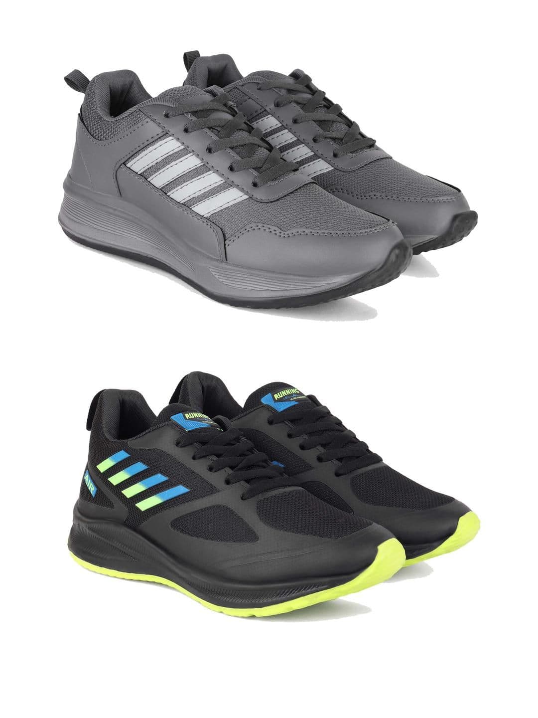 DRACKFOOT Men Non-Marking Running Sports Shoes - view 1