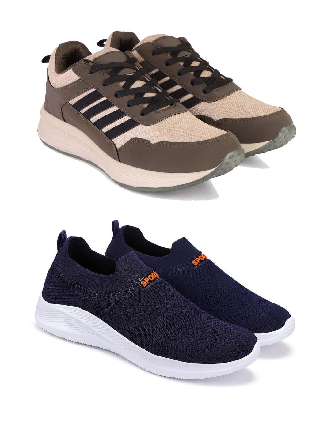 DRACKFOOT Men Non-Marking Running Sports Shoes - view 1