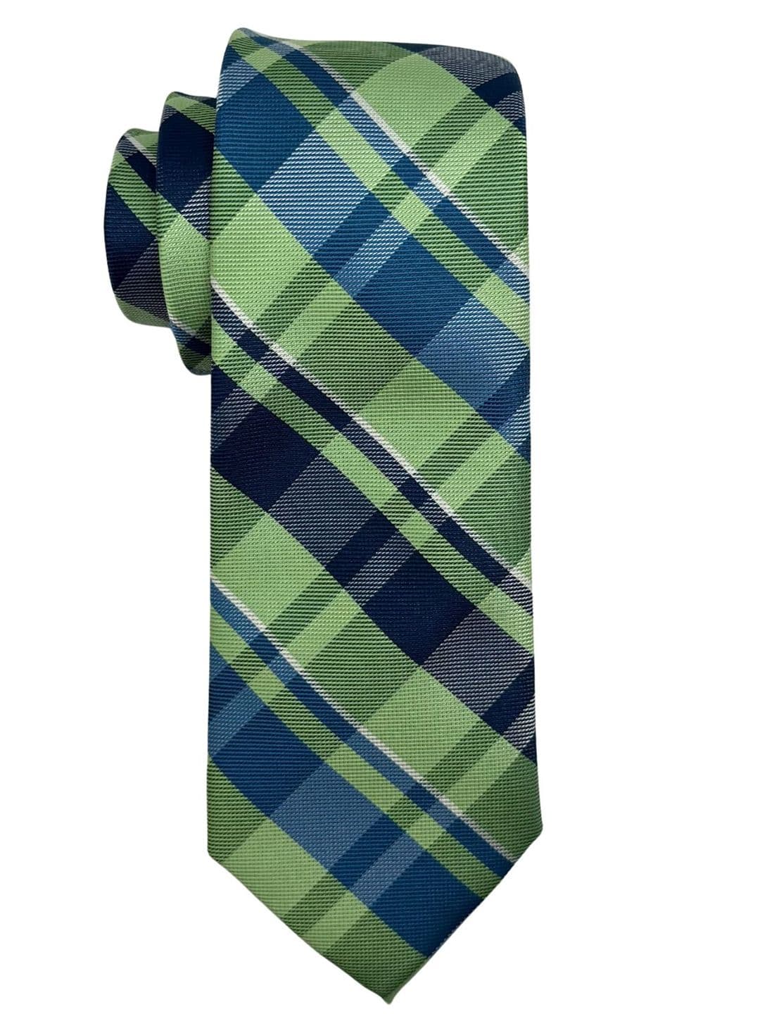 The Tie Hub Men Checked Broad Tie - view 1