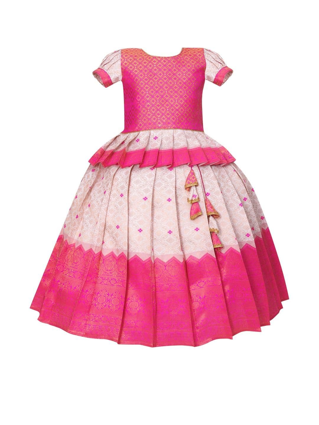 PW PLATYPUS WORLD Girls Cotton Blouse & Lehenga - view 1