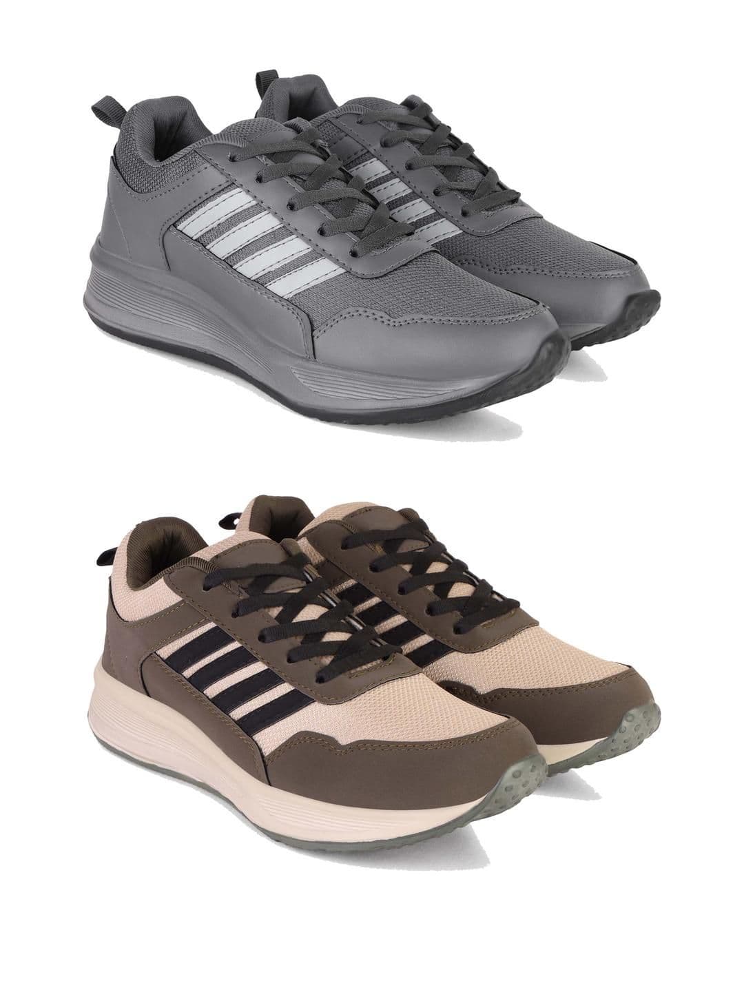 DRACKFOOT Men Non-Marking Running Sports Shoes - view 1