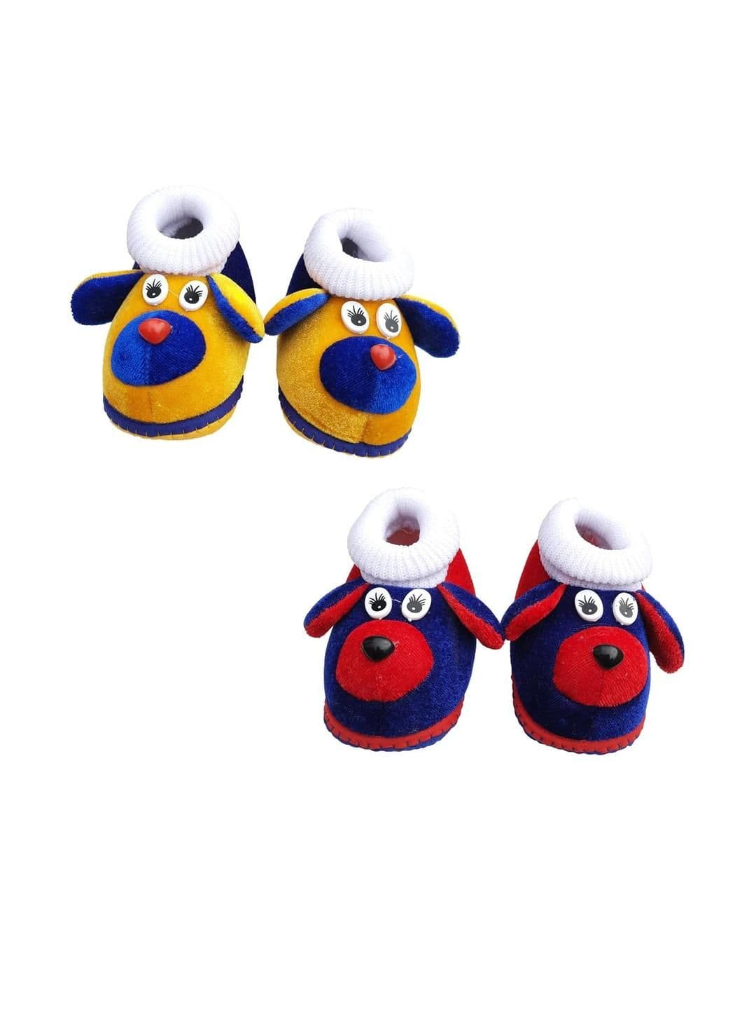 LMN CHILD CARE Pack Of 2 Kids Cotton Booties - view 1