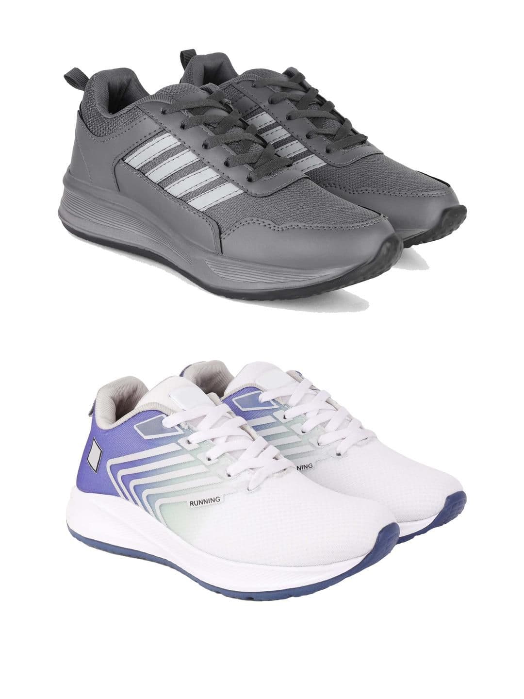 DRACKFOOT Men Non-Marking Running Sports Shoes - view 1