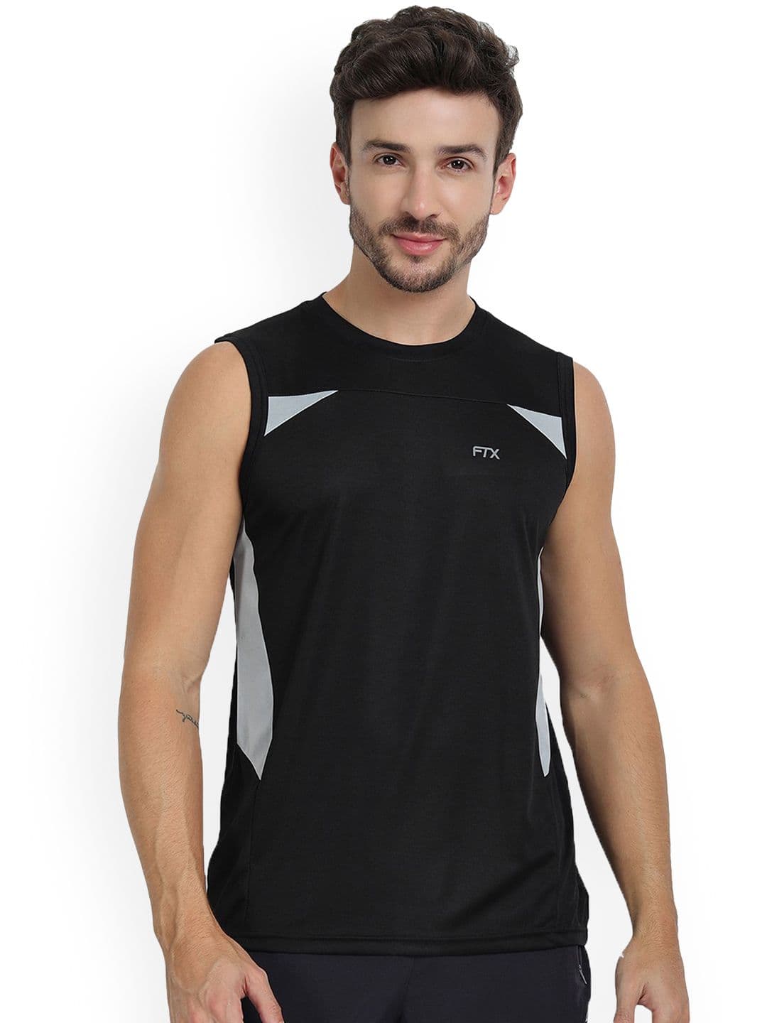 FTX Colourblocked Dry-Fit Gym Vests 709-2-S - view 1