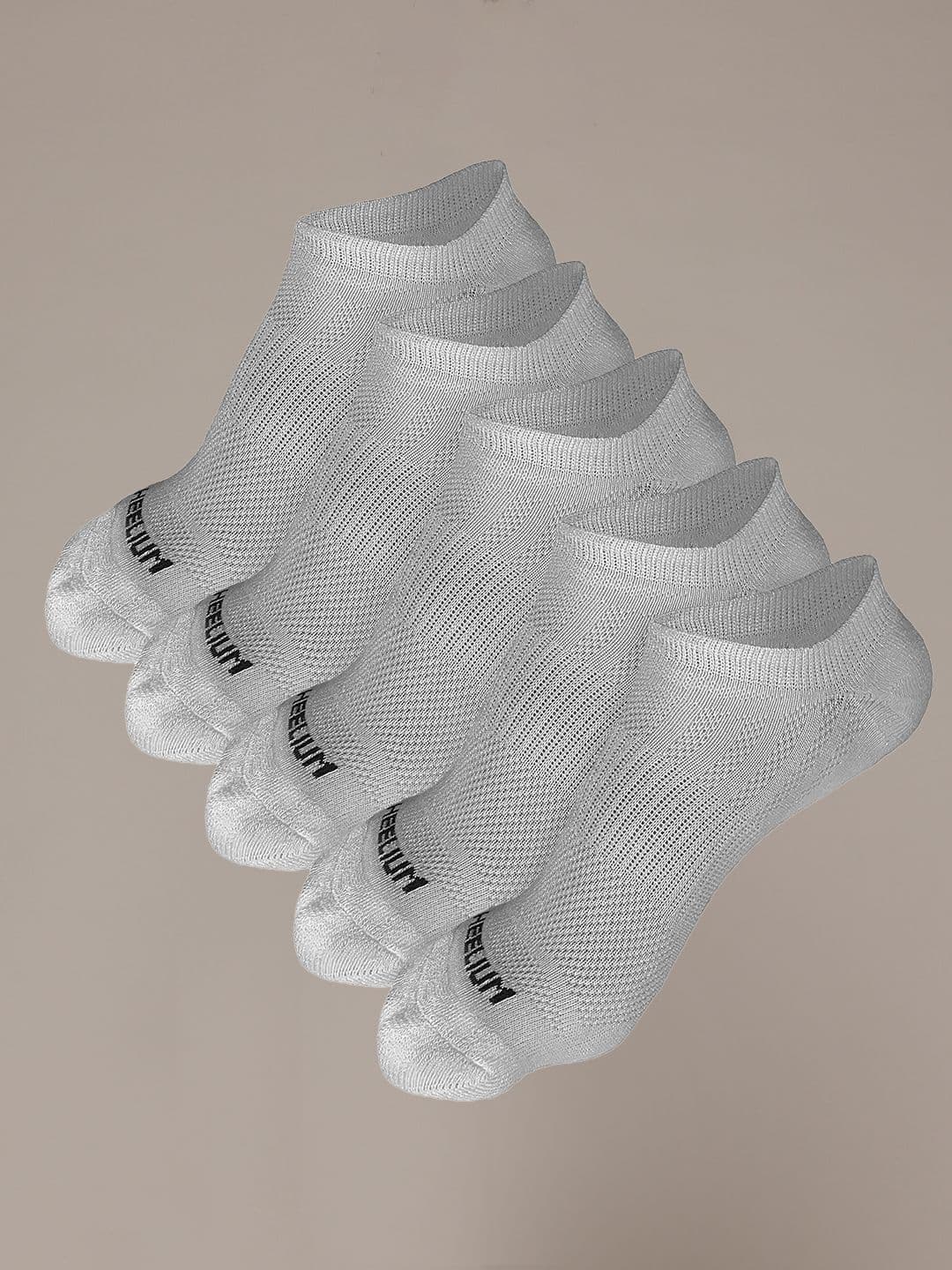 Heelium Men Pack Of 5 Printed Ankle Length Ultra-Soft, Thin & Breathable Socks - view 1