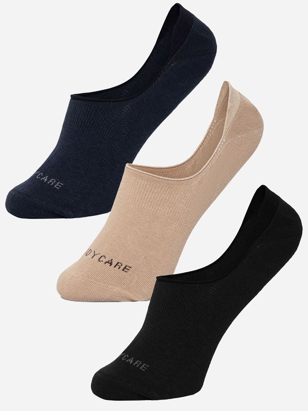 Bodycare Men 3-Pcs Assorted Loafer Length Socks - view 1