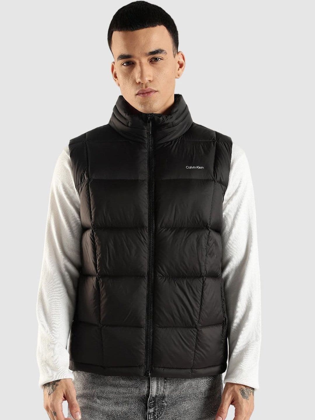 Calvin Klein Jeans Sleeveless Padded Jacket - view 1