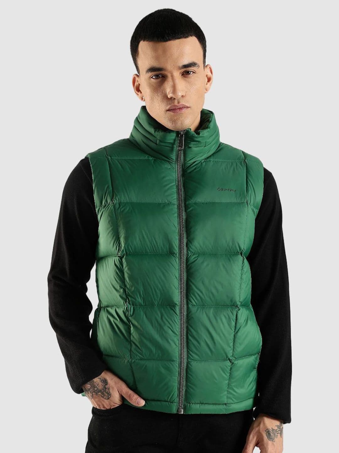 Calvin Klein Jeans Sleeveless Padded Jacket - view 1
