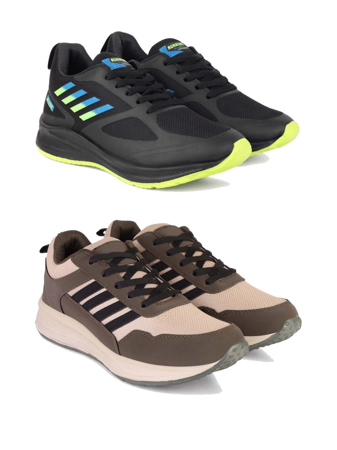 DRACKFOOT Pair of 2 Men Running Shoes - view 1