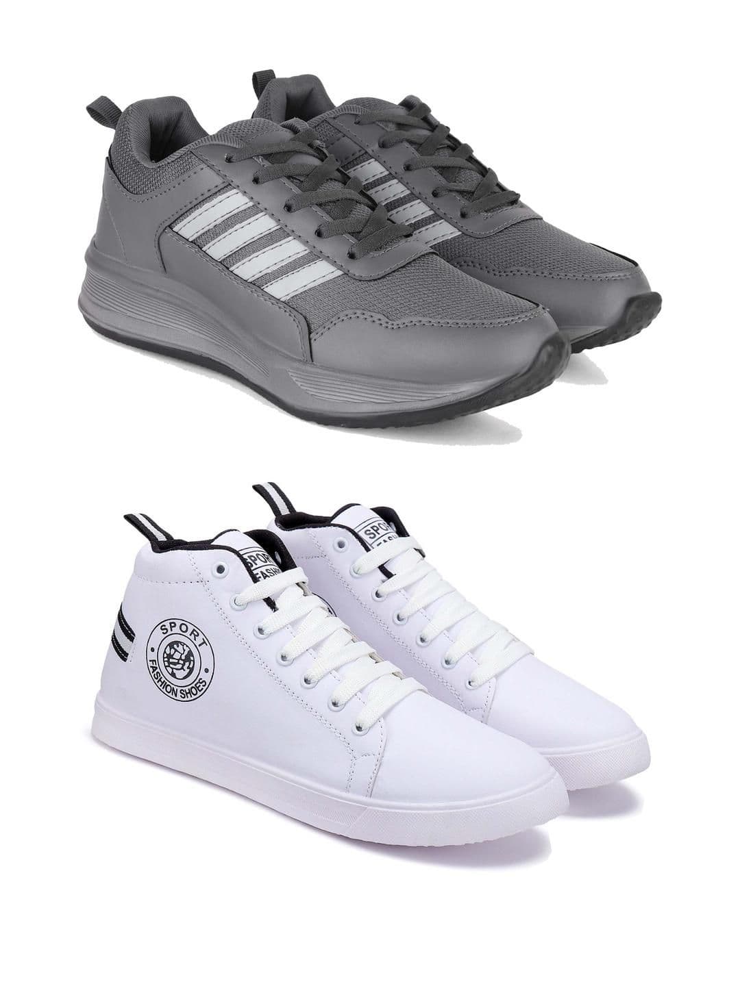 PENNEN Men Pair Of 2 Running Non-Marking Shoes - view 1