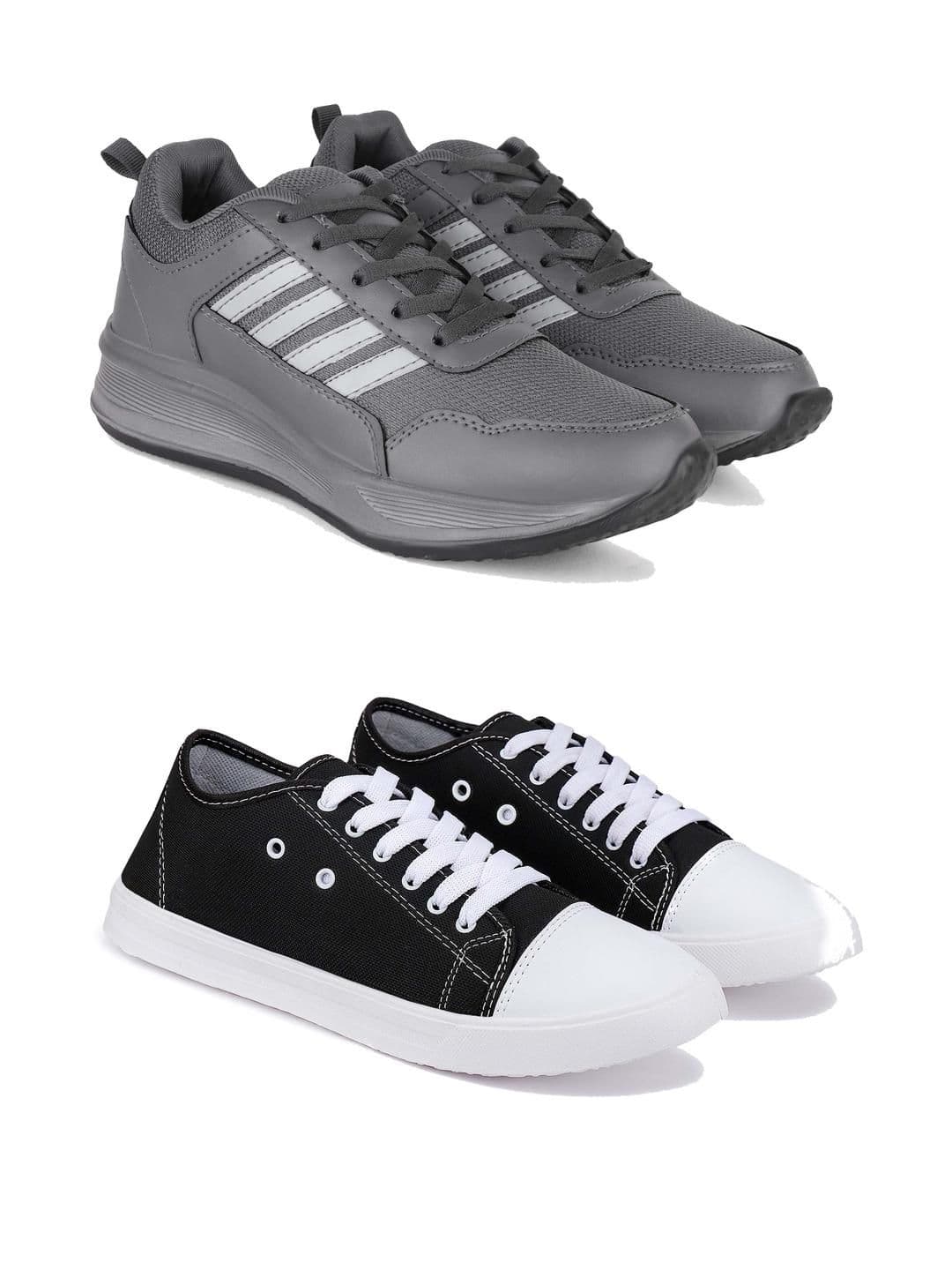 PENNEN Men Pair Of 2 Running Non-Marking Shoes - view 1