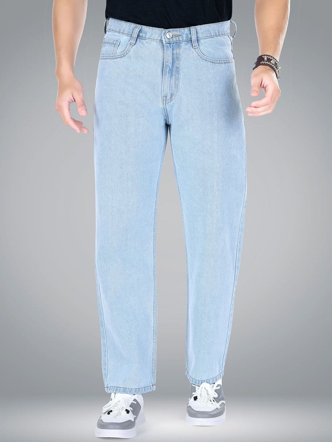 me Queen Men Mom Fit Clean Look No Fade Cotton Jeans