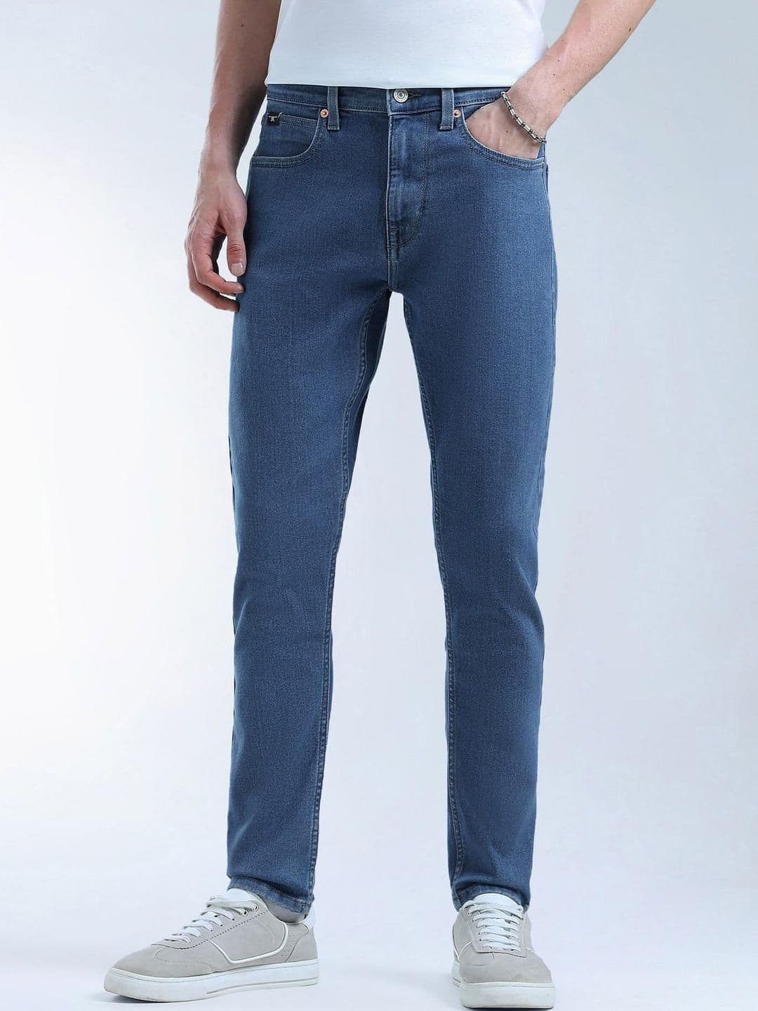 Flying Machine Men Slim Fit Mid-Rise Jeans - view 1