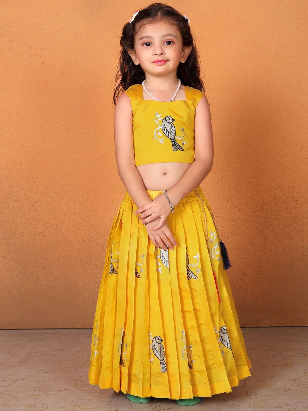 FELIZ THE DESIGNER STUDIO Girls Printed Ready to Wear Lehenga & - view 1