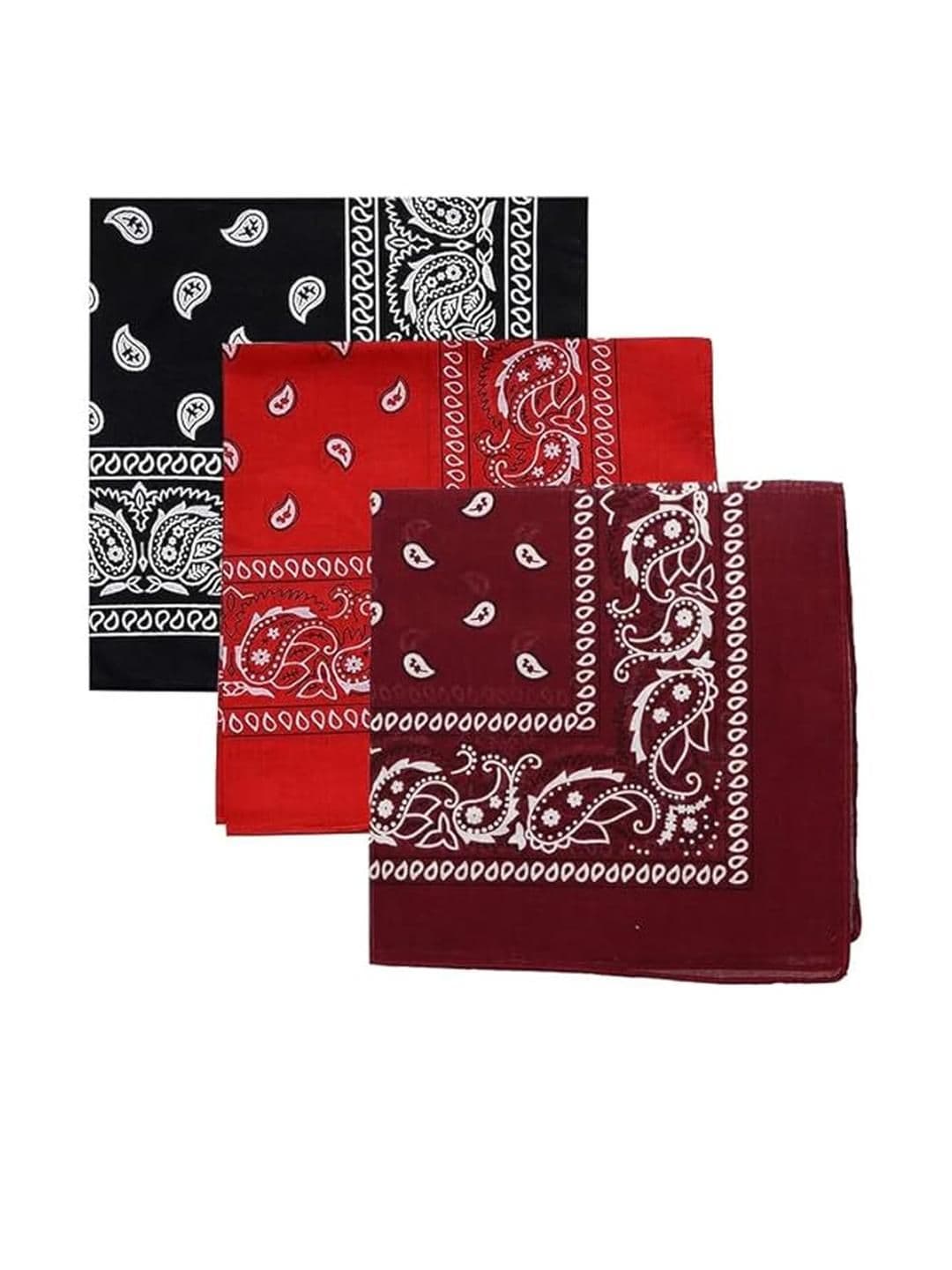 Aadikart Unisex Aadikart Unisex Cotton Paisley Bandanas - view 1
