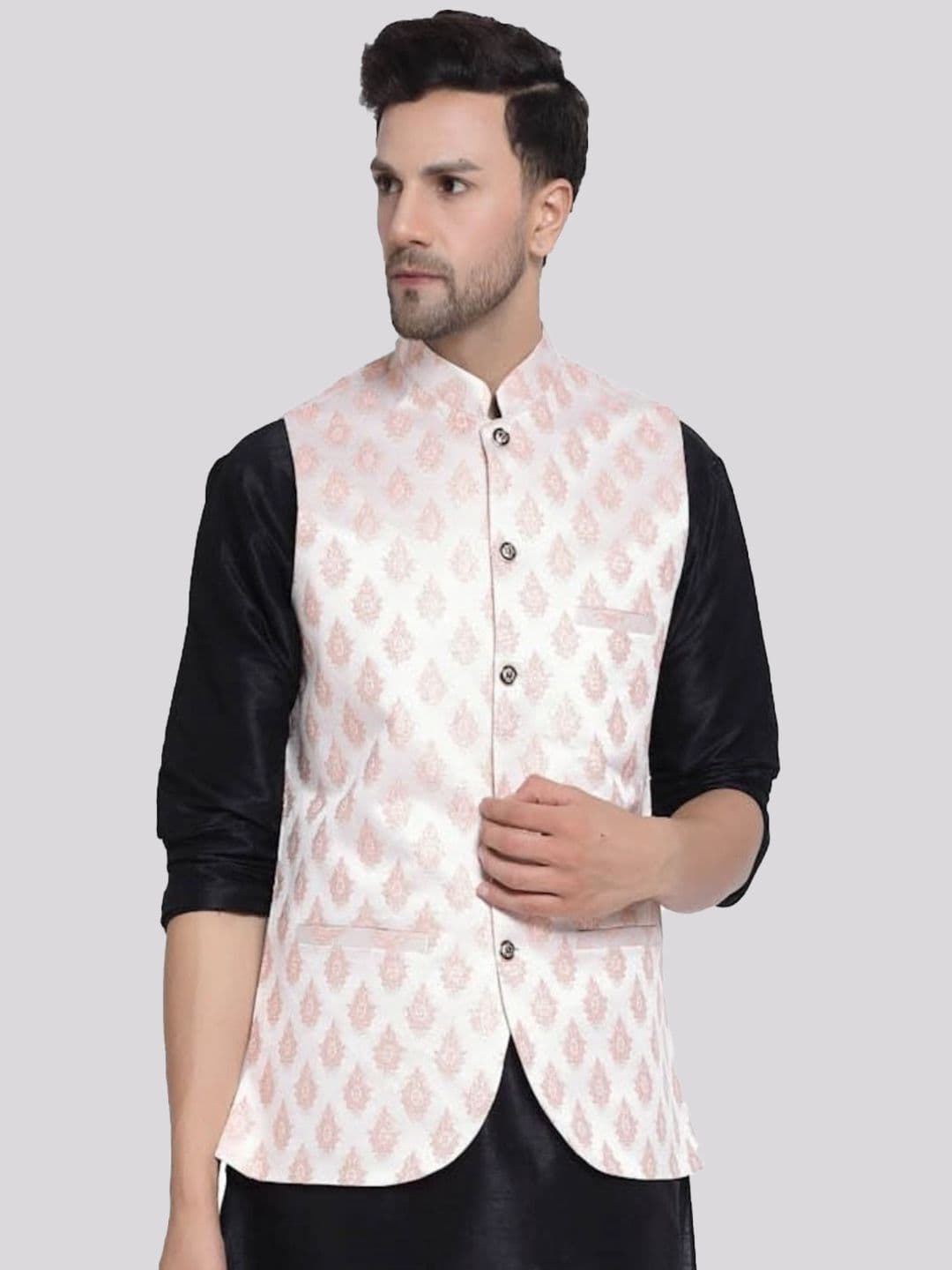TS LIFESTYLE Mandarin Collar Nehru Jackets - view 1