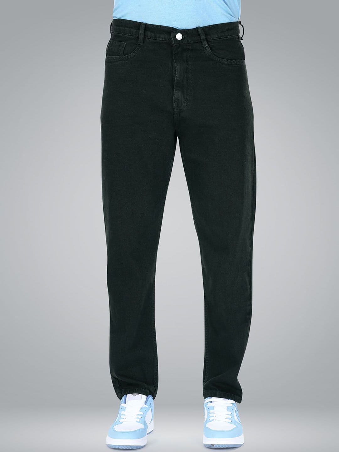 me Queen Men Straight Fit Clean Look No Fade Cotton Jeans - view 1