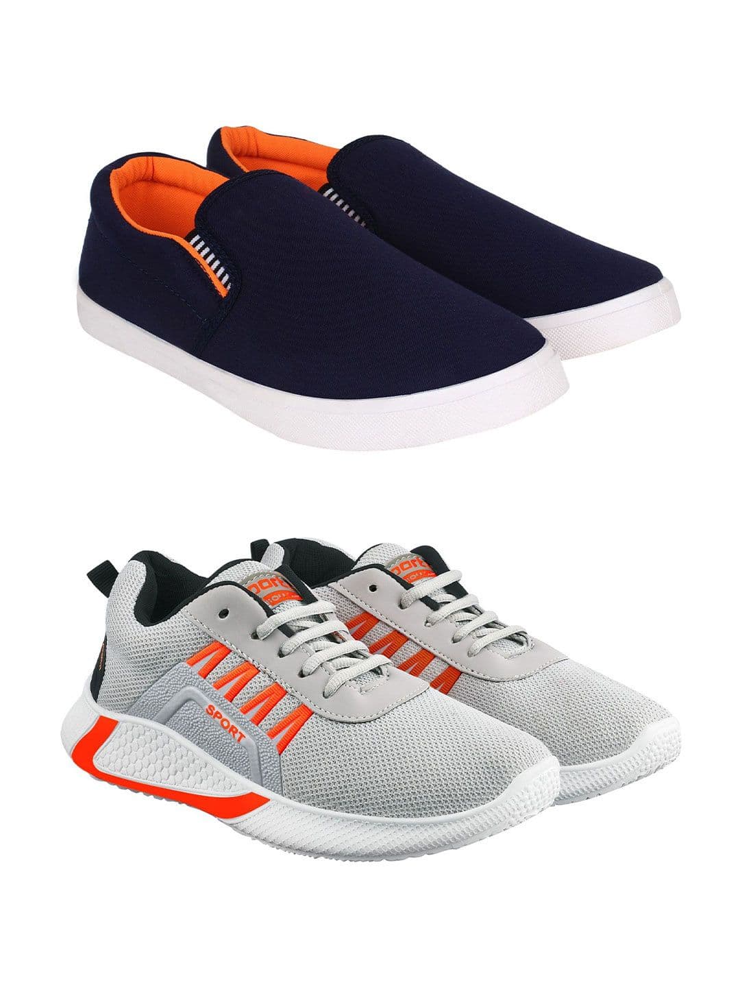 Spotwalk Men Pack Of 2 Running Shoes - view 1
