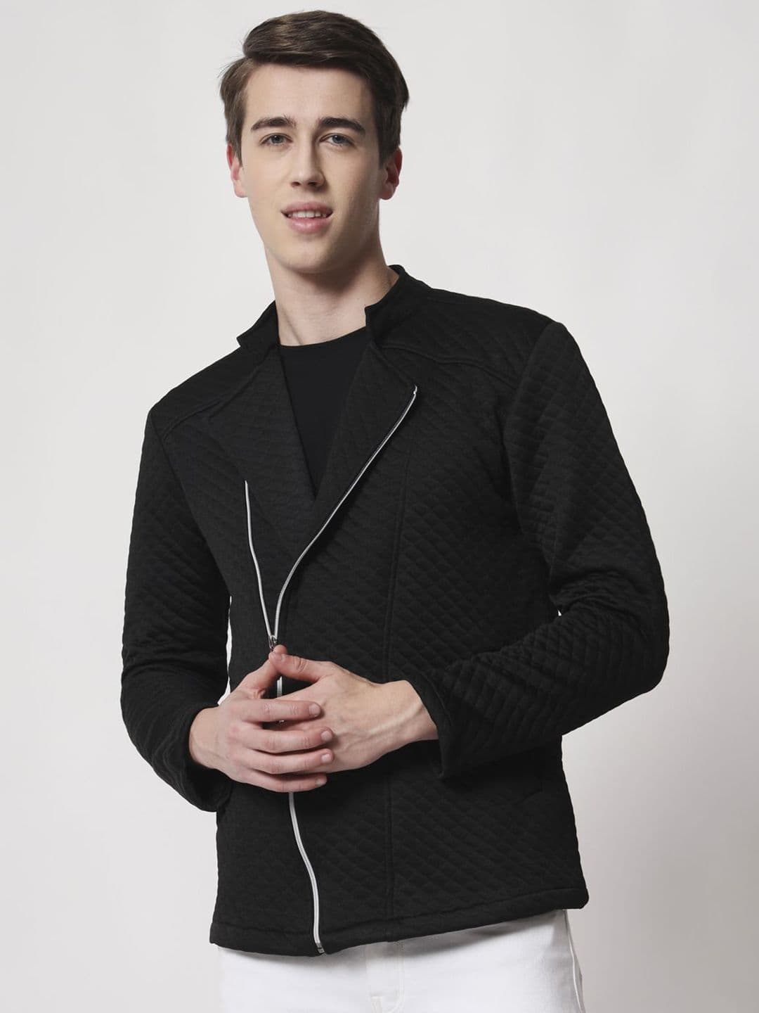 TANDUL Men Lapel Collar Solid Tailored Jacket - view 1