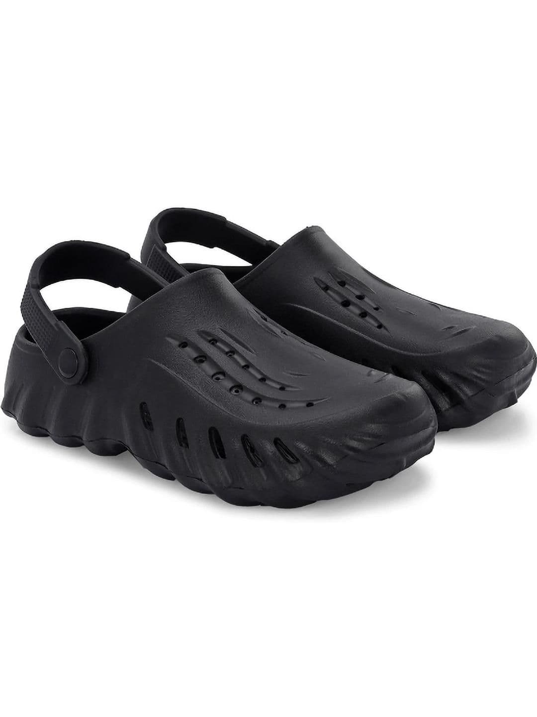 Pampy Angel Men Black EVA Clogs - view 1