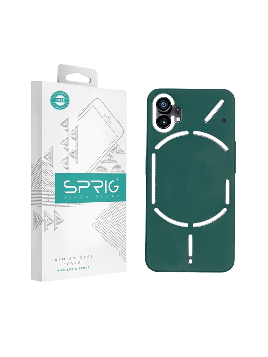 SPRIG Nothing Phone 1 TPU Matte Back Cover