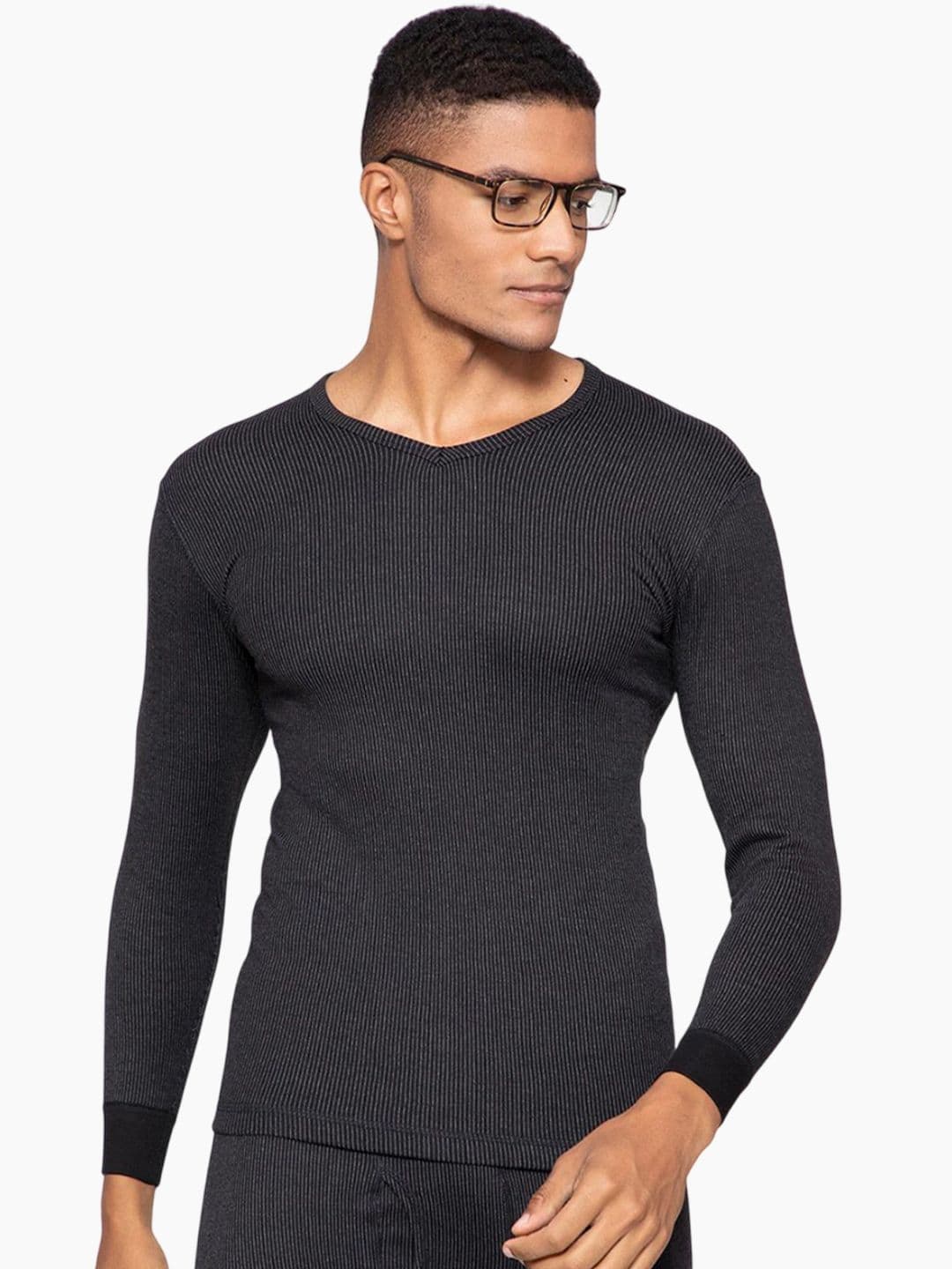 Sporto by Macho V Neck Full Sleeves Thermal Tops - view 1