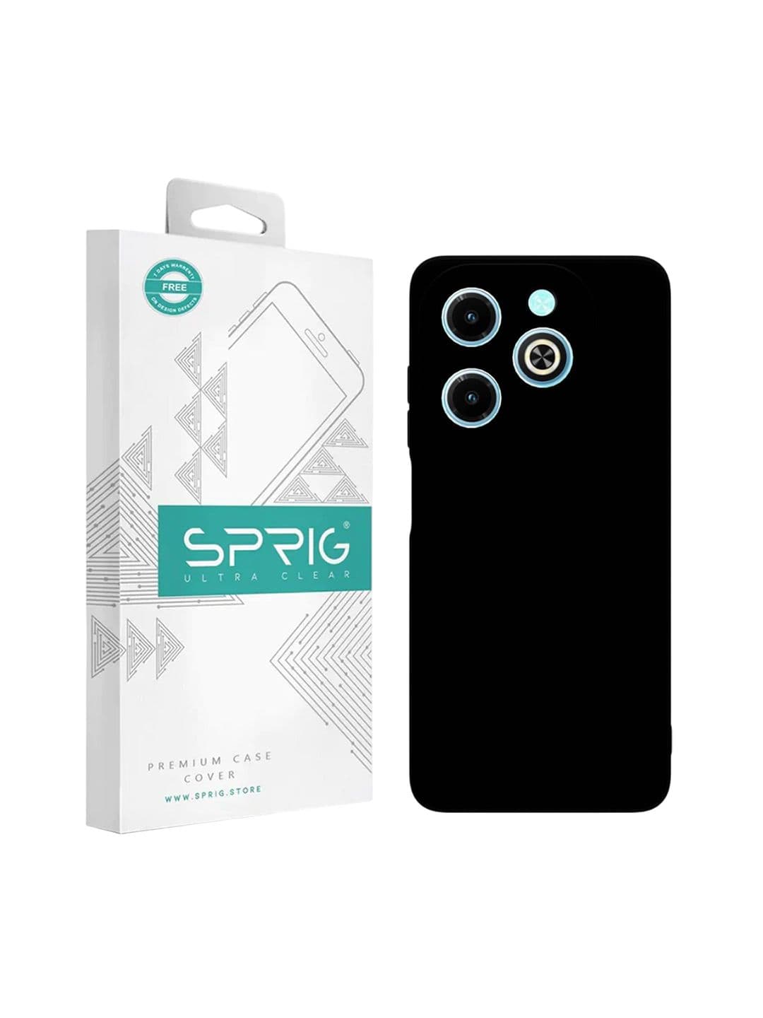 SPRIG Infinix Hot 40i TPU Matte Back Cover