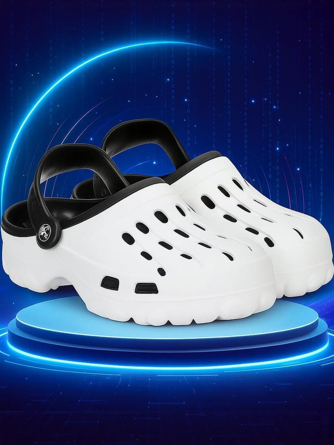 SKITE Men White Flip Flops - view 1