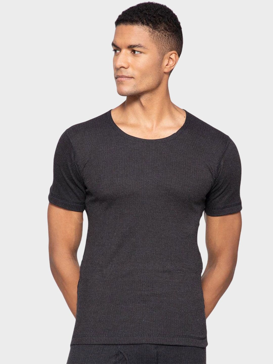 Sporto by Macho Round Neck Short Sleeves Thermal Tops - view 1