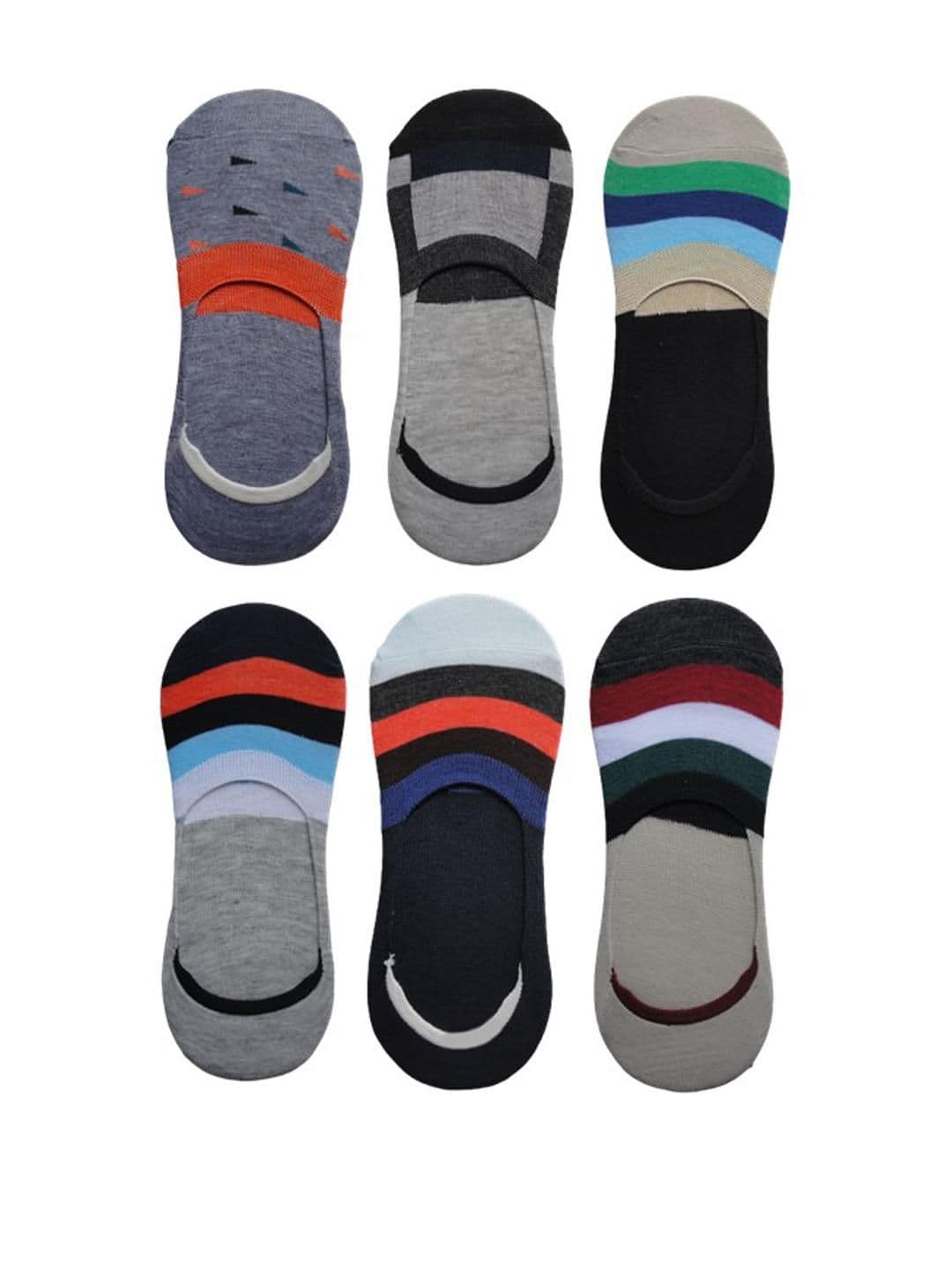 VOICI Pack of 6 Low Cut No Show Loafer Socks - view 1