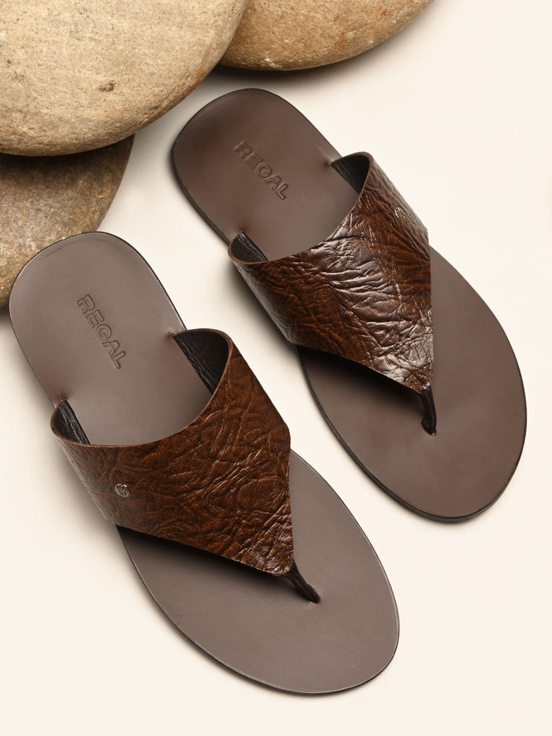 Regal Men Leather Comfort Sandals - view 1