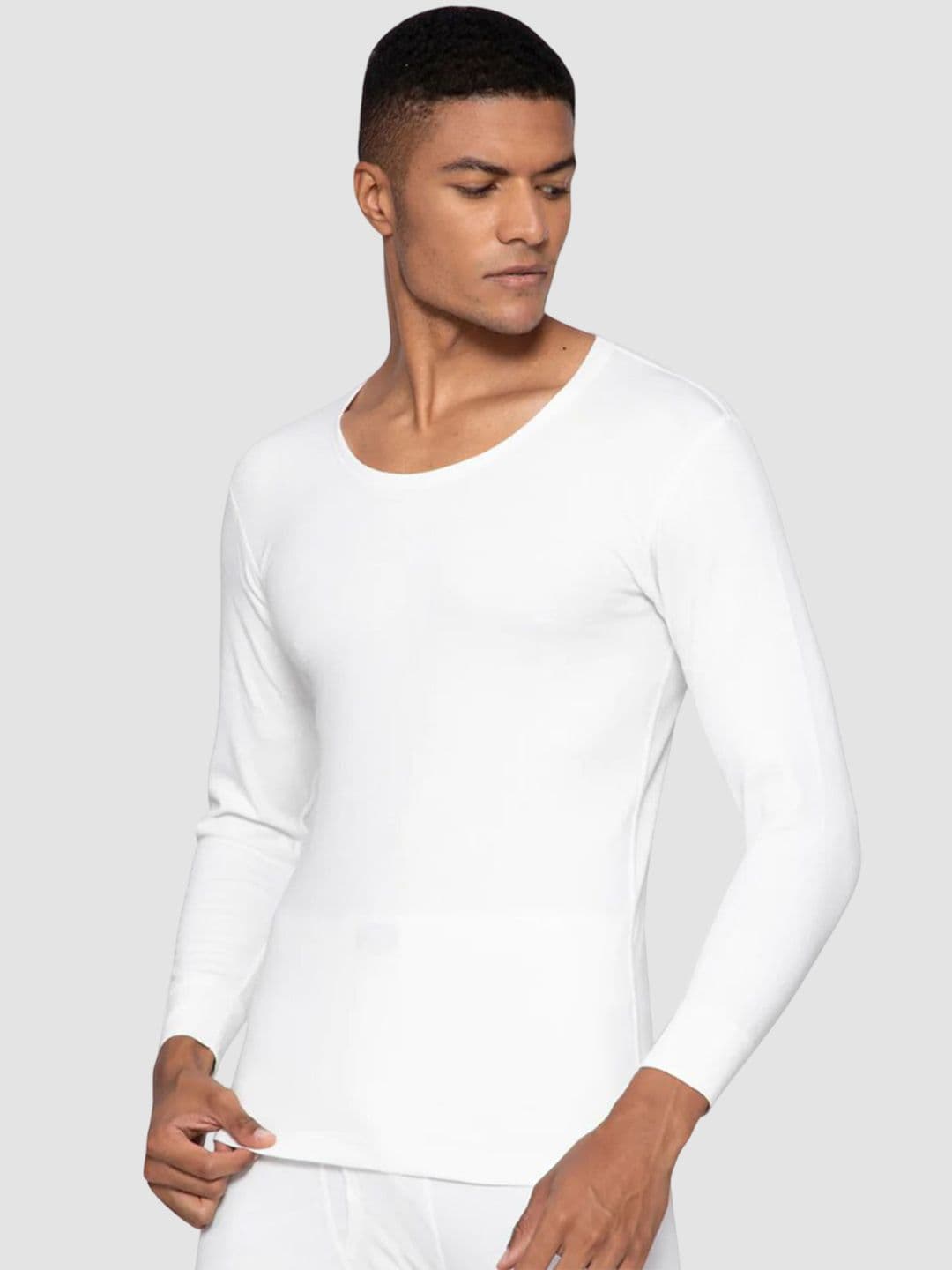 Sporto by Macho Pack Of 2 Round Neck Full Sleeves Thermal Tops - view 1