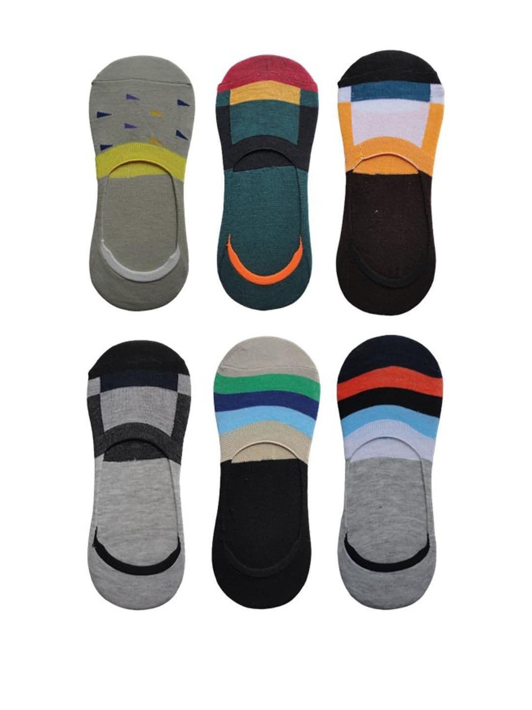 VOICI Pack Of 6 Shoe Liners Socks - view 1