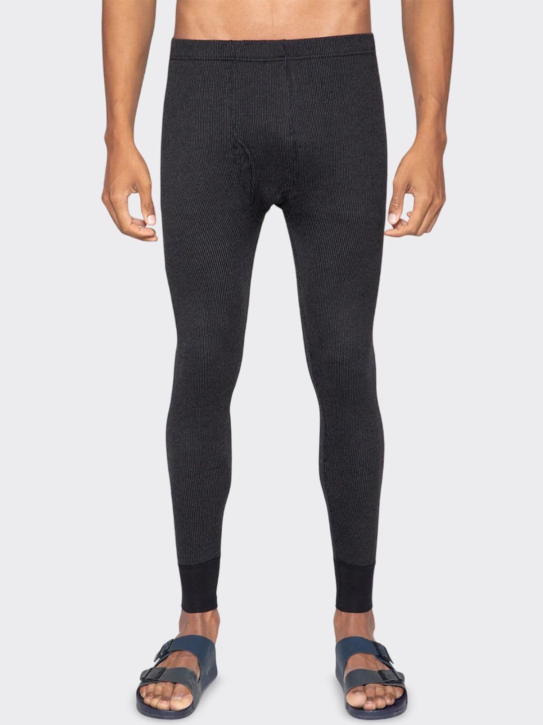 Sporto By Macho Men Striped Snug-Fit Ultra Thin Thermal Bottoms - view 1