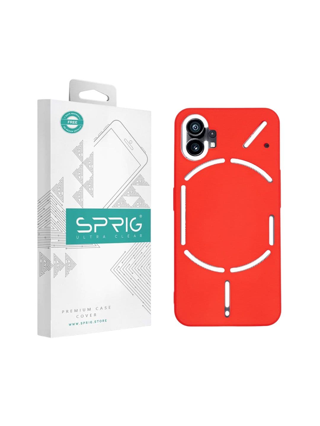 SPRIG Nothing Phone 1 TPU Matte Back Cover