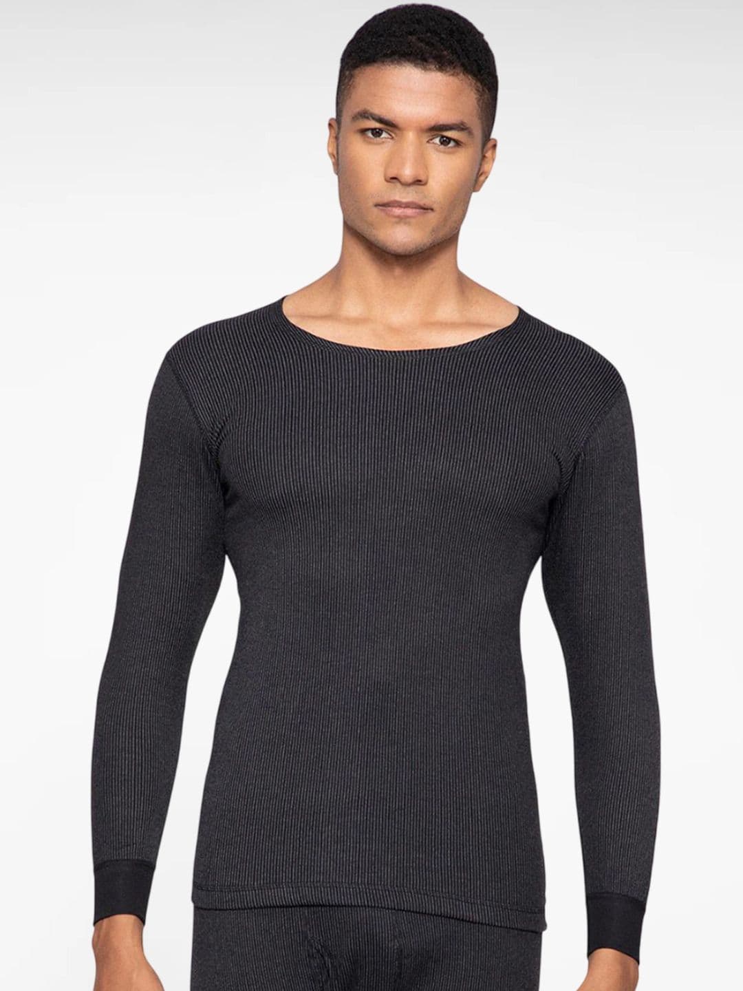 Sporto by Macho Pack Of 2 Round Neck Full Sleeves Thermal Tops - view 1