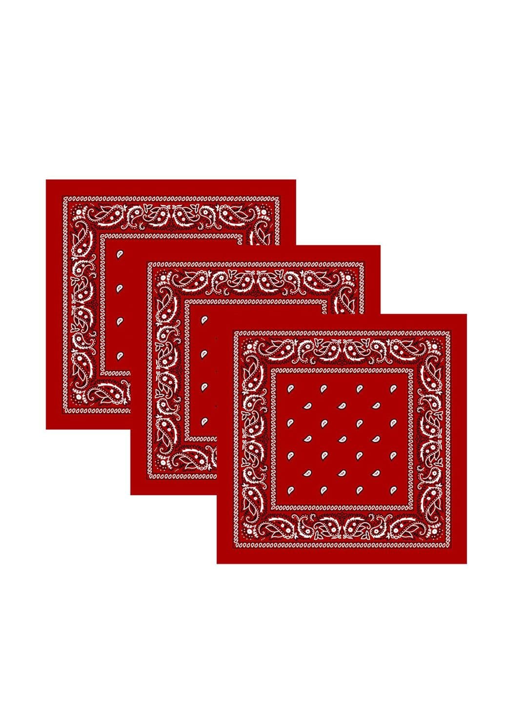 S4S Unisex Pack of 3 Printed Pure Cotton Bandana Headband - view 1