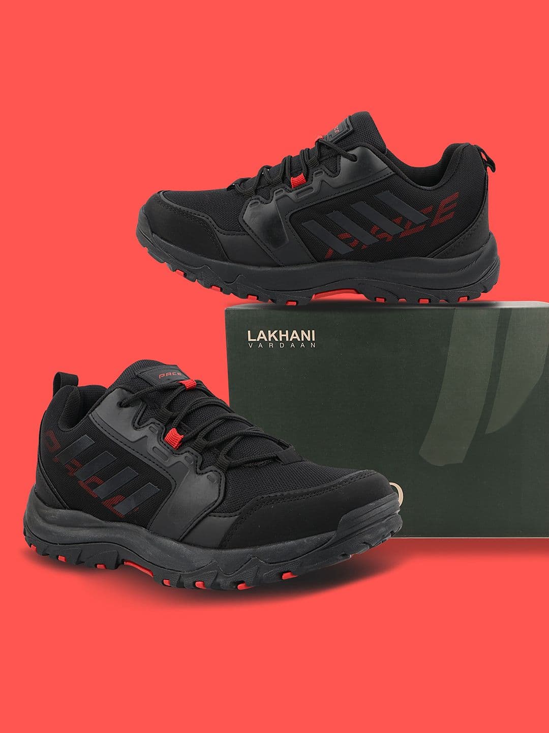 Lakhani Vardaan Men Lace-Ups Walking Shoes - view 1