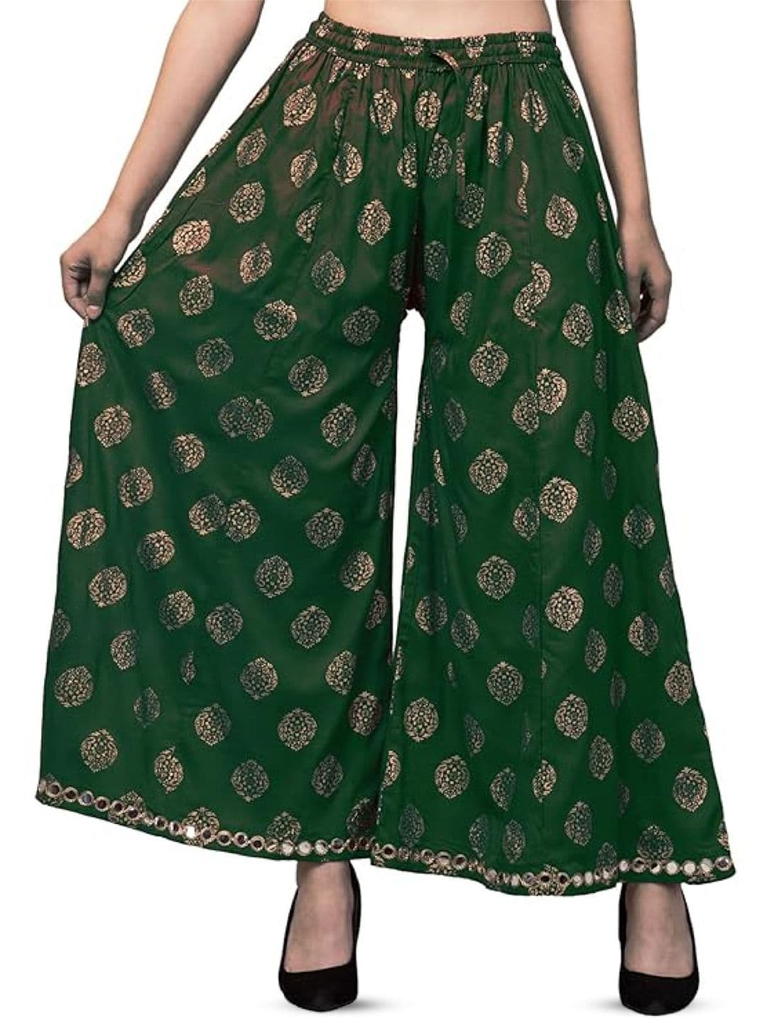 ERUDITE CLUB Women Ethnic Motifs Printed Palazzos - view 1