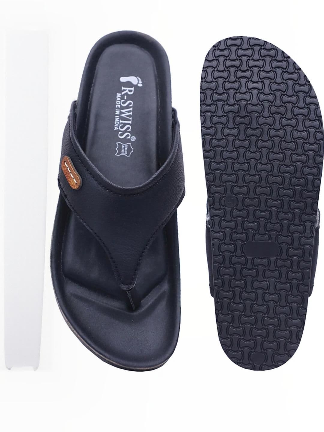 R-SWISS Men Black Sandals - view 1