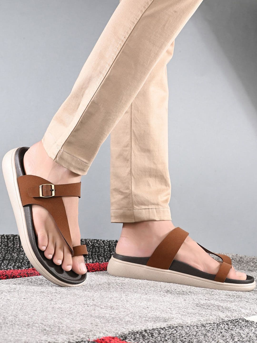 ARIVO Men Comfort Sandals With Buckle - view 1