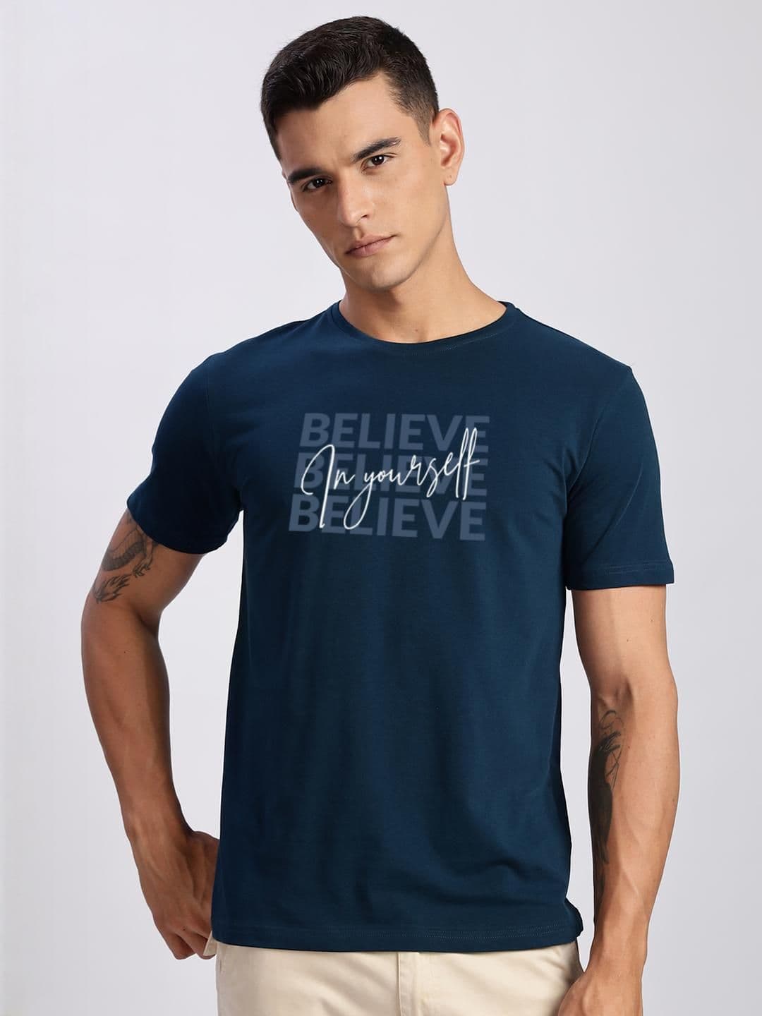 ADRO Men Teal Tshirts - view 1