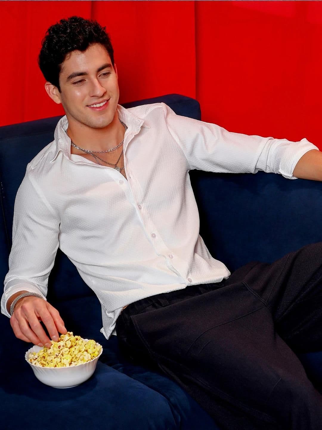 SZN Textured Casual Shirt - view 1