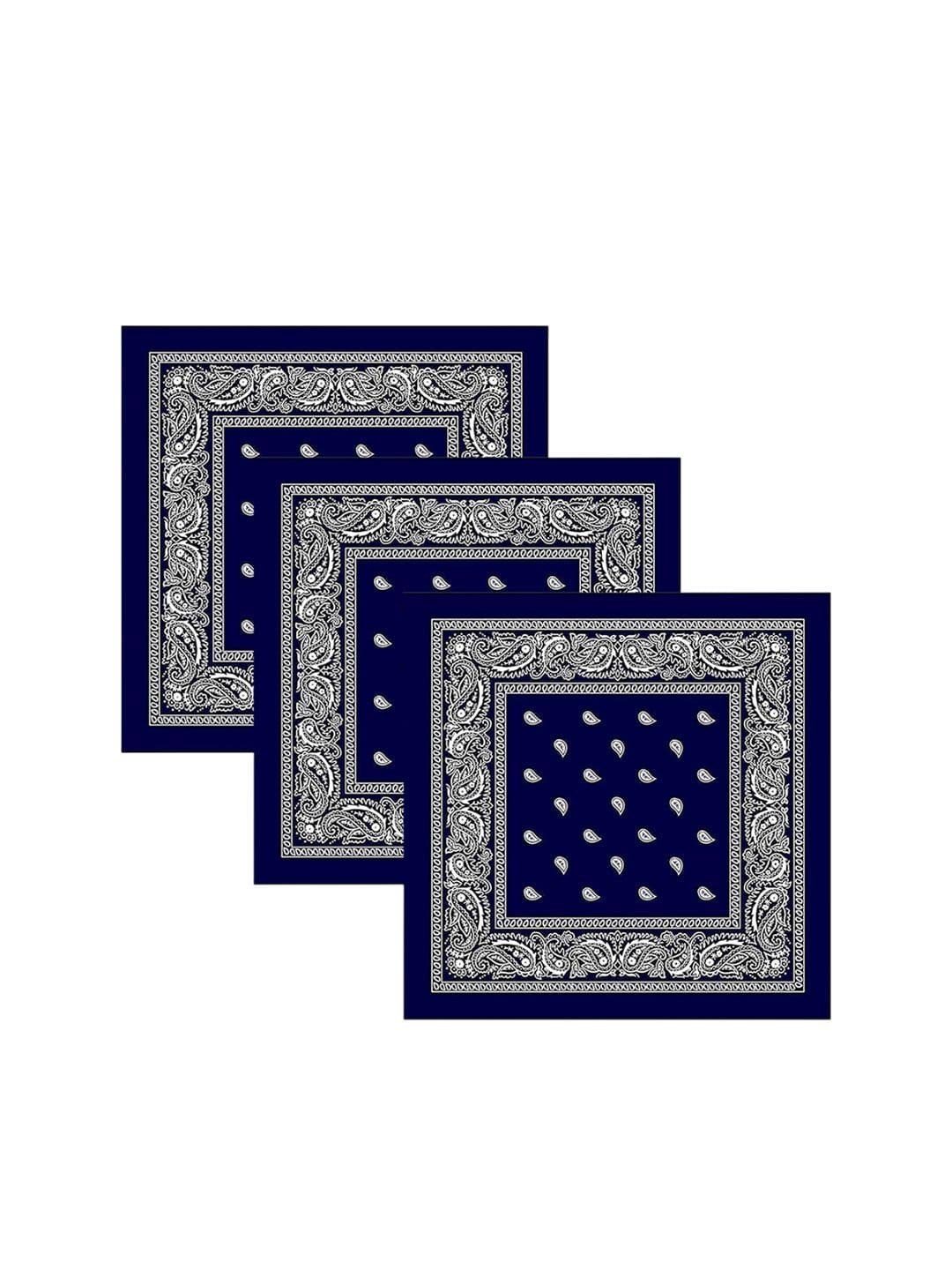 S4S Unisex Set of 3 Pure Cotton Printed Bandana Headband - view 1