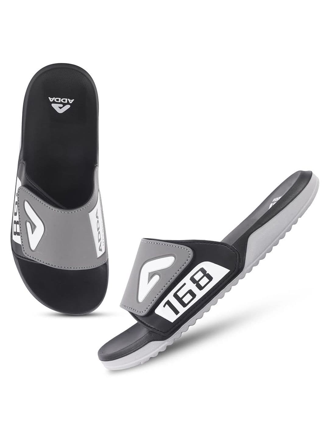 Adda Men Rubber Sliders - view 1