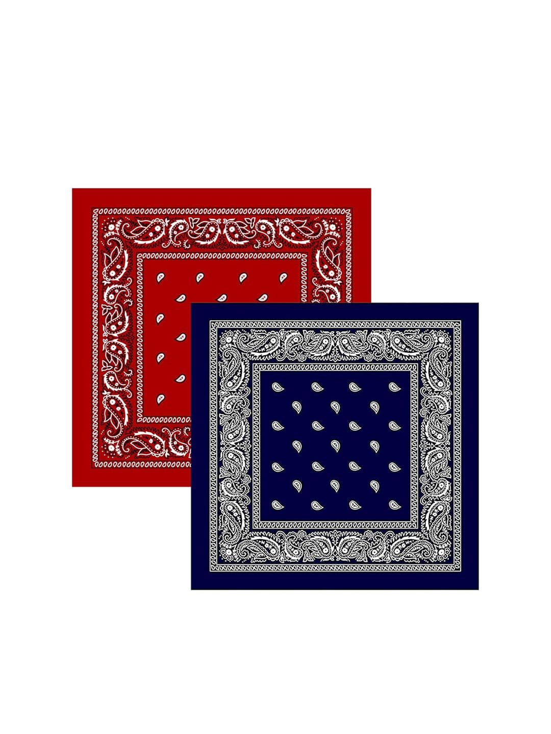 S4S Unisex Pack Of 2 Printed Pure Cotton Bandana - view 1