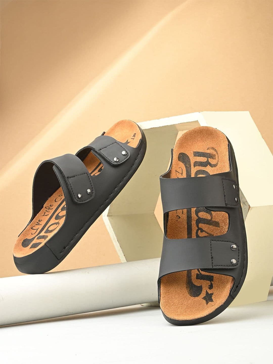 The Roadster Lifestyle Co Men Comfortable, Washable & Durable Open Toe Sandals - view 1