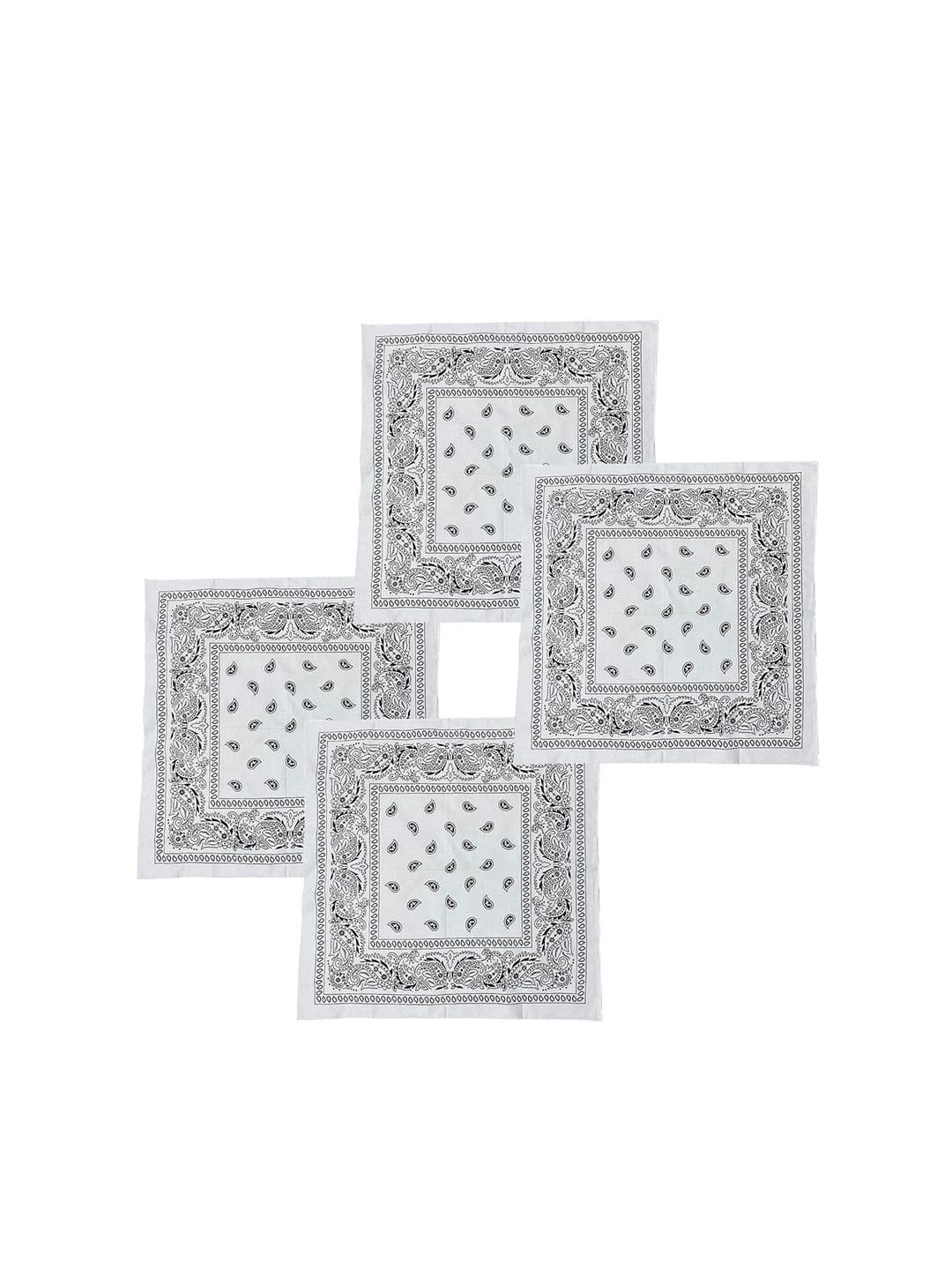 S4S Unisex Pack of 4 Printed Pure Cotton Bandana Headband - view 1