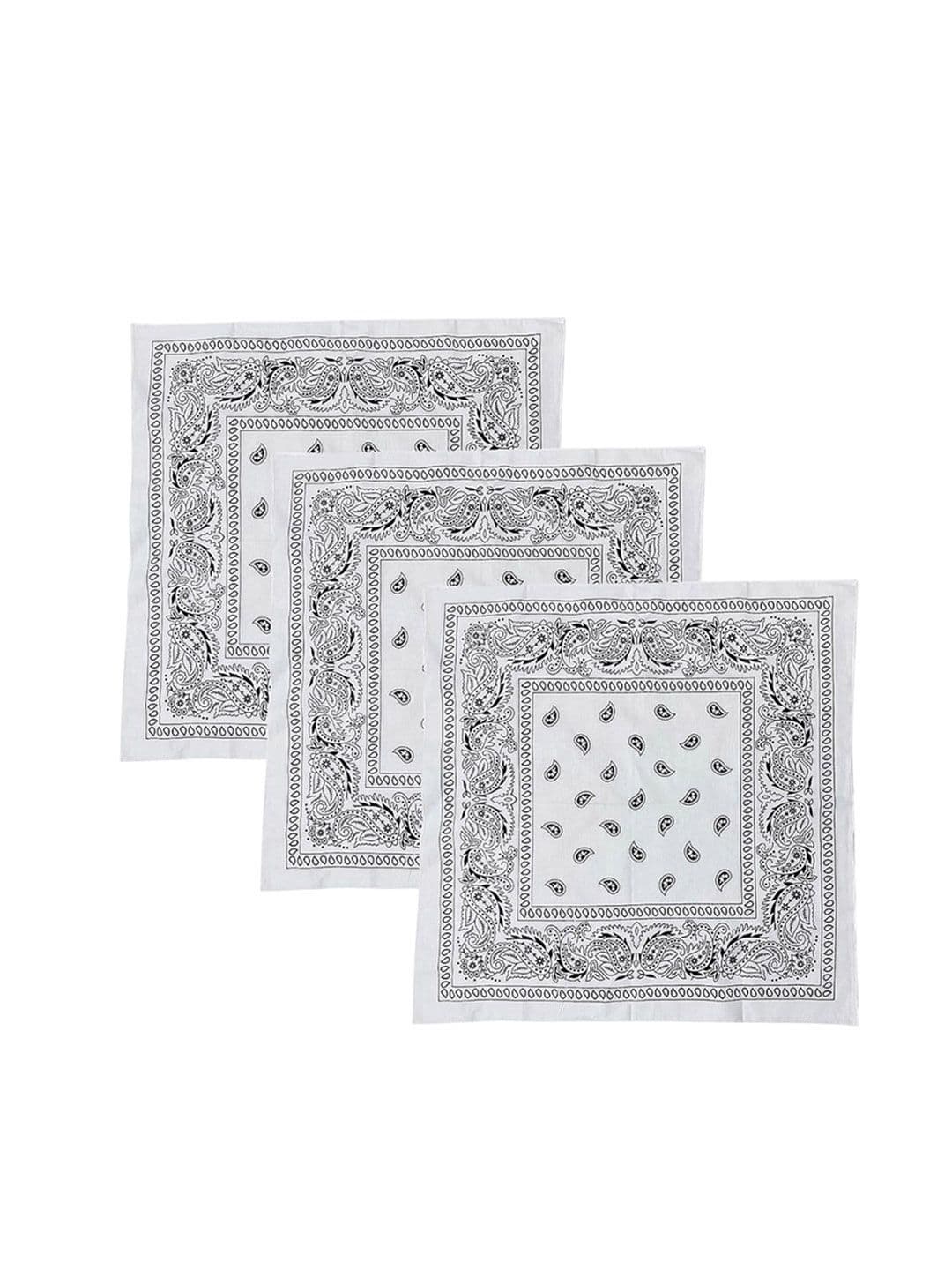 S4S Unisex Pack of 3 Pure Cotton Bandana Headband - view 1